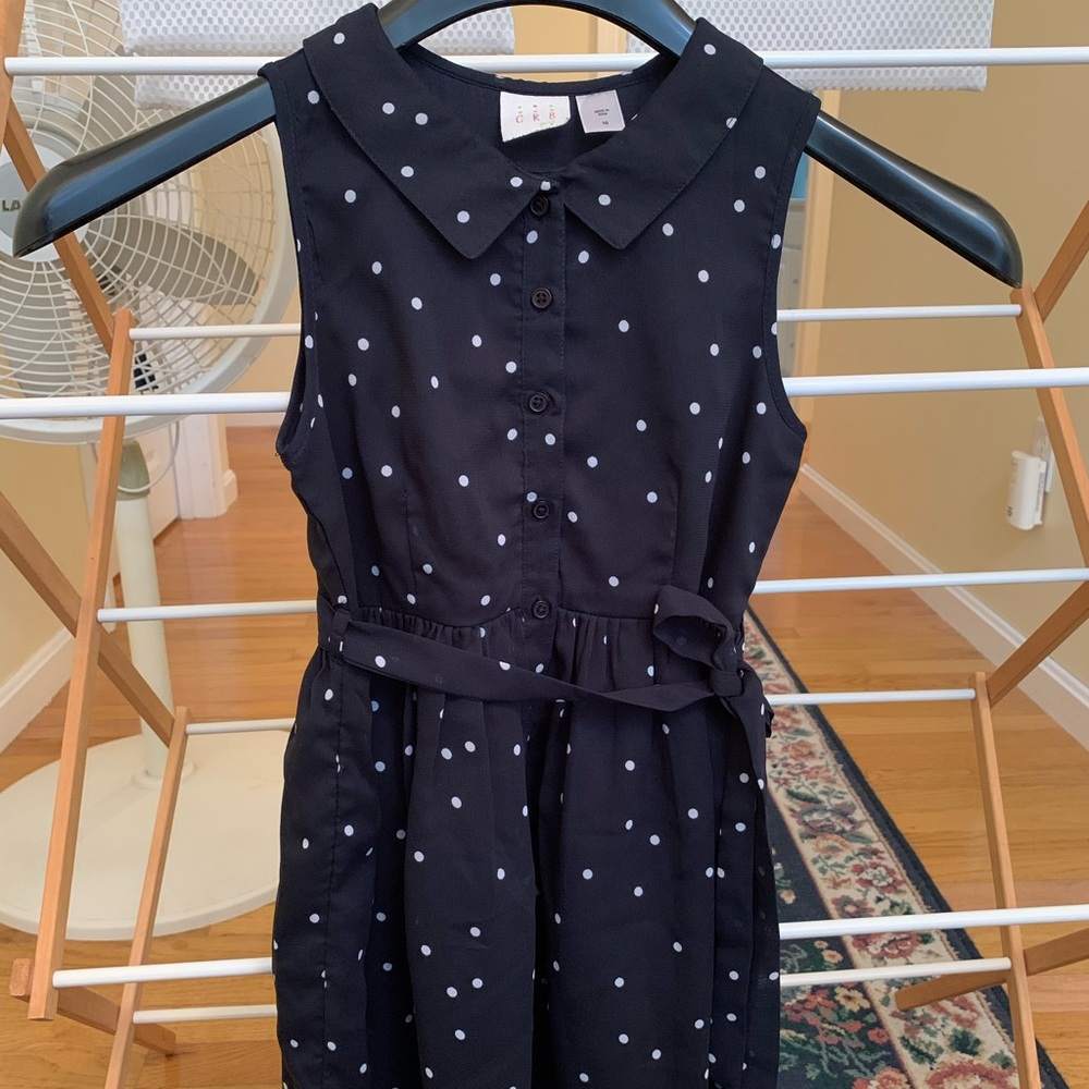 Girls size 10 lightweight sleeveless dress